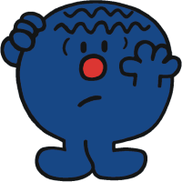 Mr Worry from the Mr. Men