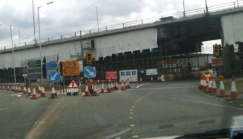 Roadworks on the Wirral from 2011