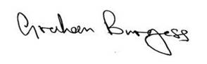Graham Burgess signature