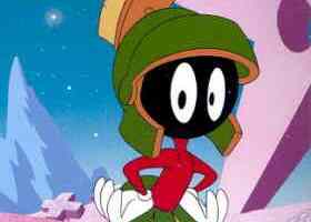 Marvin the Martian from Disney's Looney Tunes