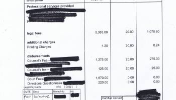 Wirral Council invoice Trowers & Hamlins Â£10,151.04 20th February 2014