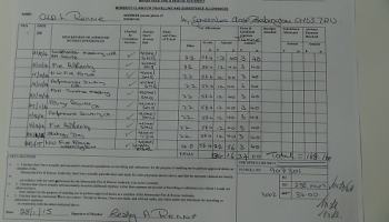 Cllr Lesley Rennie car mileage expenses September 2014 October 2014 November 2014 January 2015 thumbnail