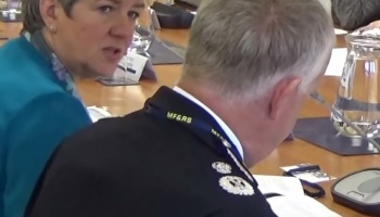 Merseyside Fire and Rescue Authority Police and Fire Collaboration Committee 1st September 2015 Left Jane Kennedy (Police and Crime Commissioner for Merseyside) Right Sir John Murphy (Chief Constable, Merseyside Police)